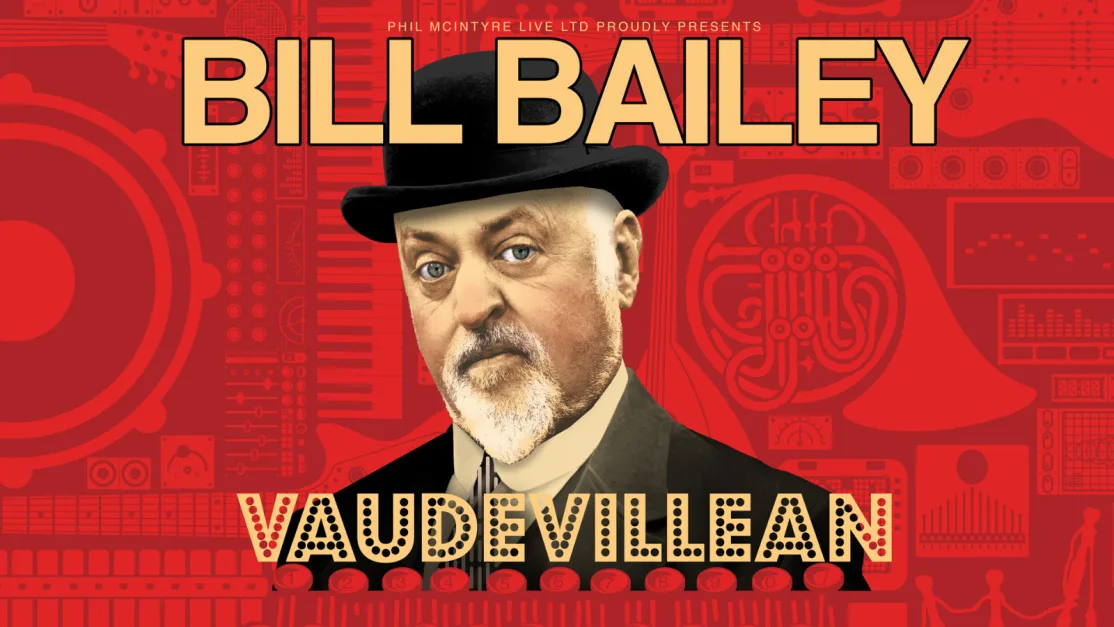 Bill Bailey promotional image for event at The O2 Belfast