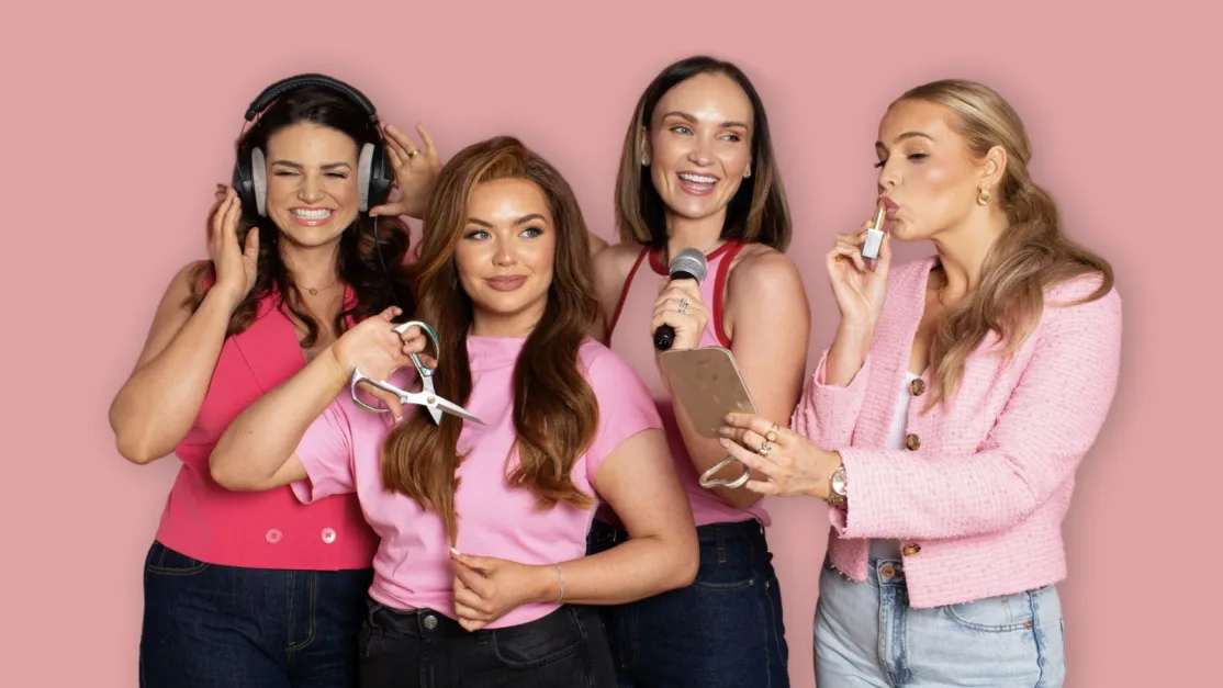 Promotional image for The Girls Groupchat Podcast Live event at The O2 Belfast