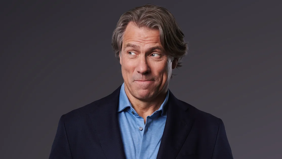 John Bishop promotional image for event at The O2 Belfast.