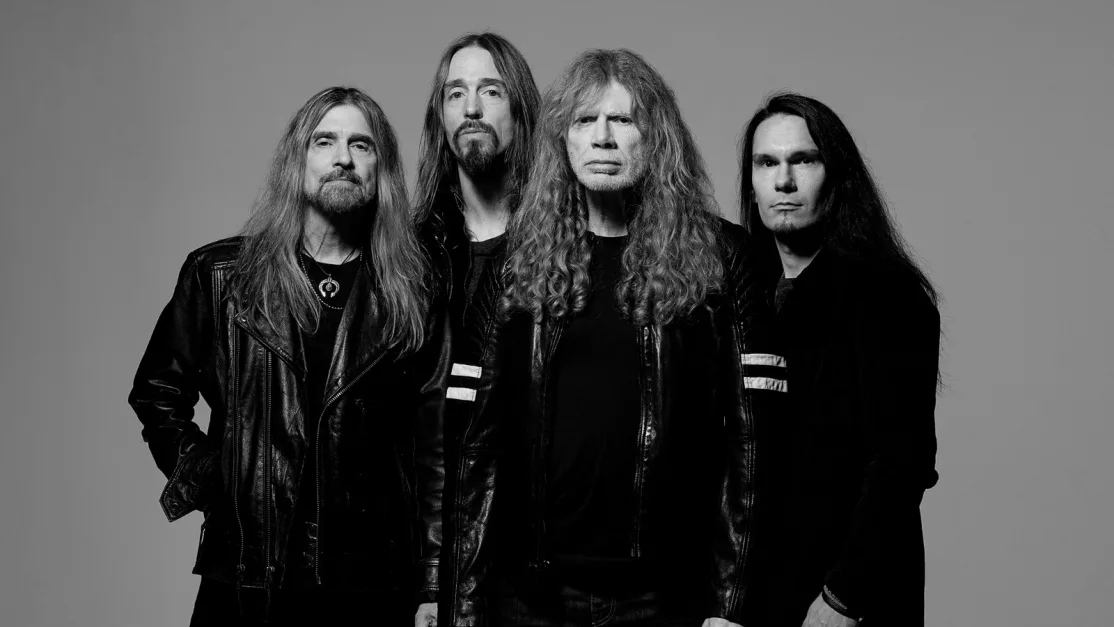 Promotional image for Megadeth at The O2 Belfast.