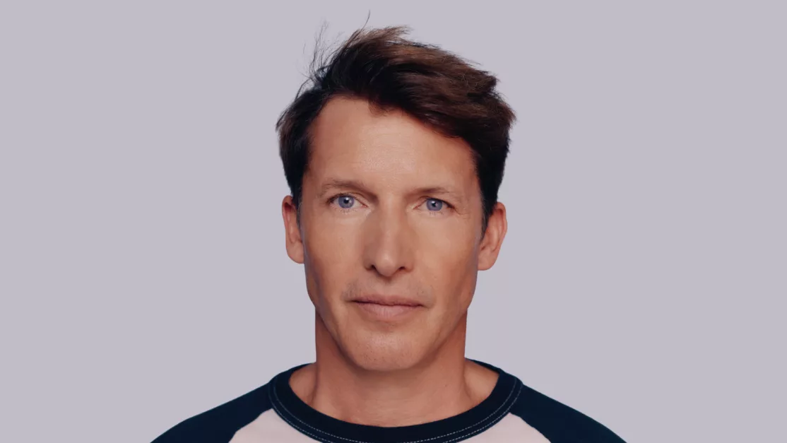 Promotional image for James Blunt event at The O2 Belfast.