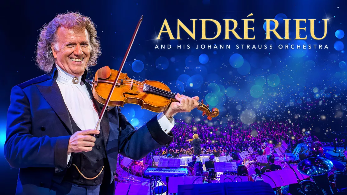 Promotional image for André Rieu event at The O2 Belfast