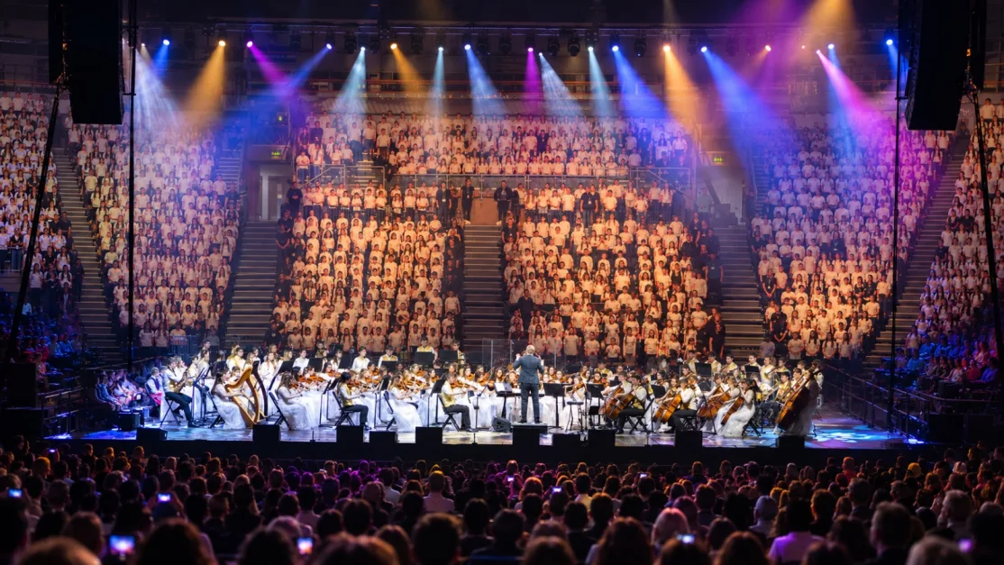 Promotional image for Peace Proms at The O2 Belfast.