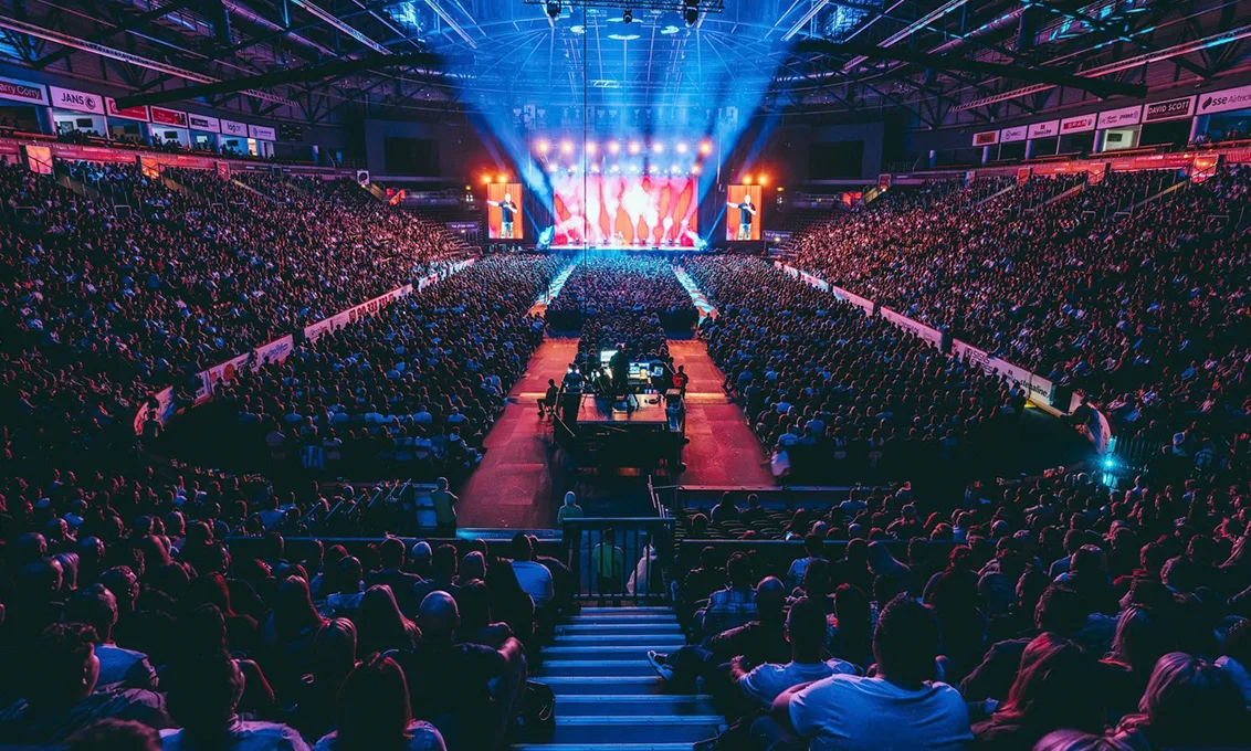 Full Crowd at Shine Concert