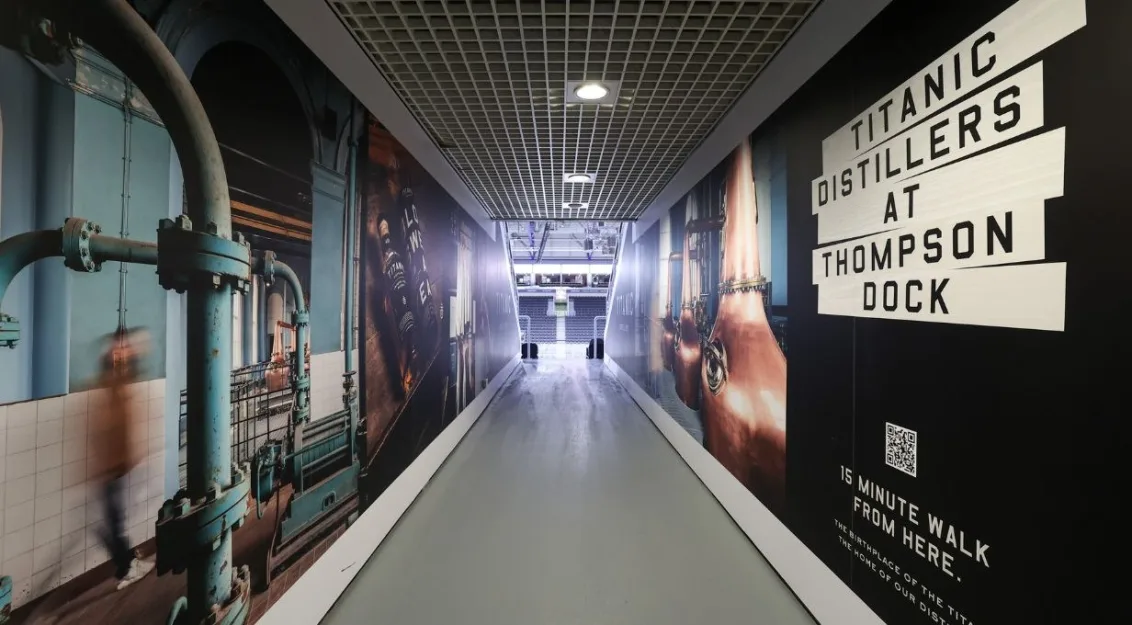 Vomitory entrance to The O2 Belfast main arena