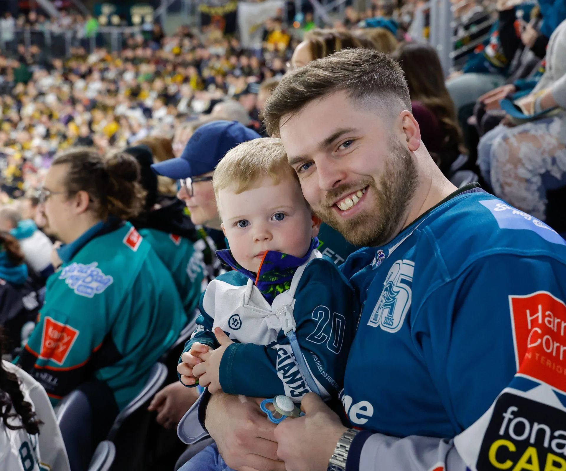 Season Ticket Holders enjoying a Belfast Giants home game at The O2 Belfast