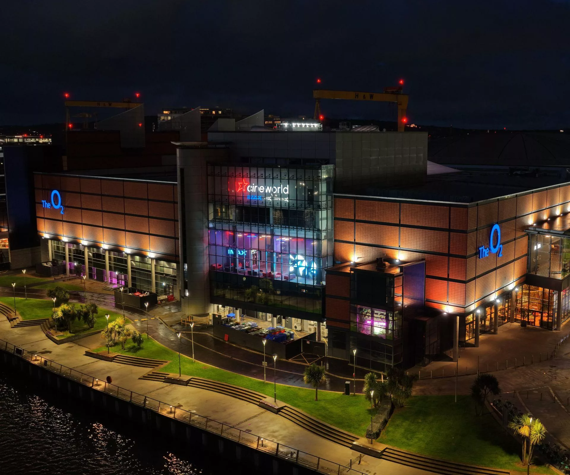 Exterior Shot of the Riverside at The O2 Belfast