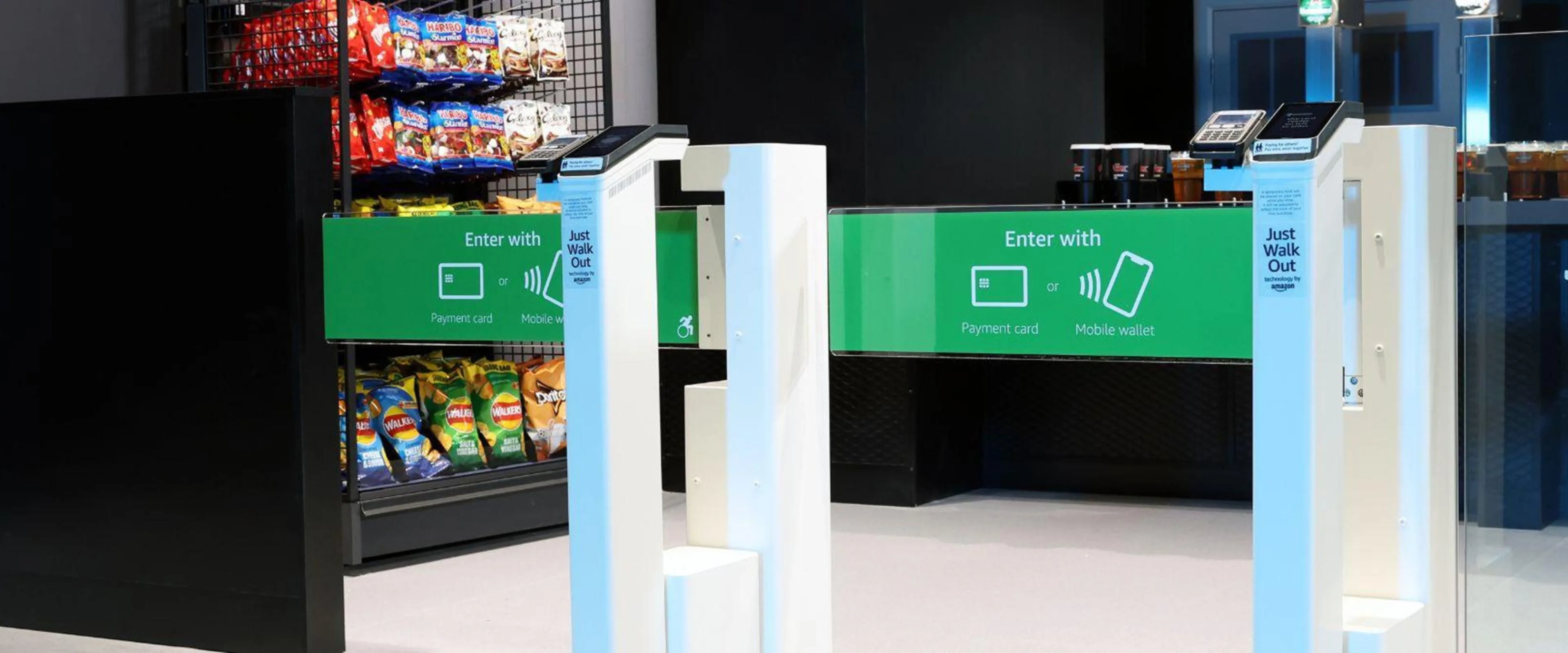Pay go turnstile entrance