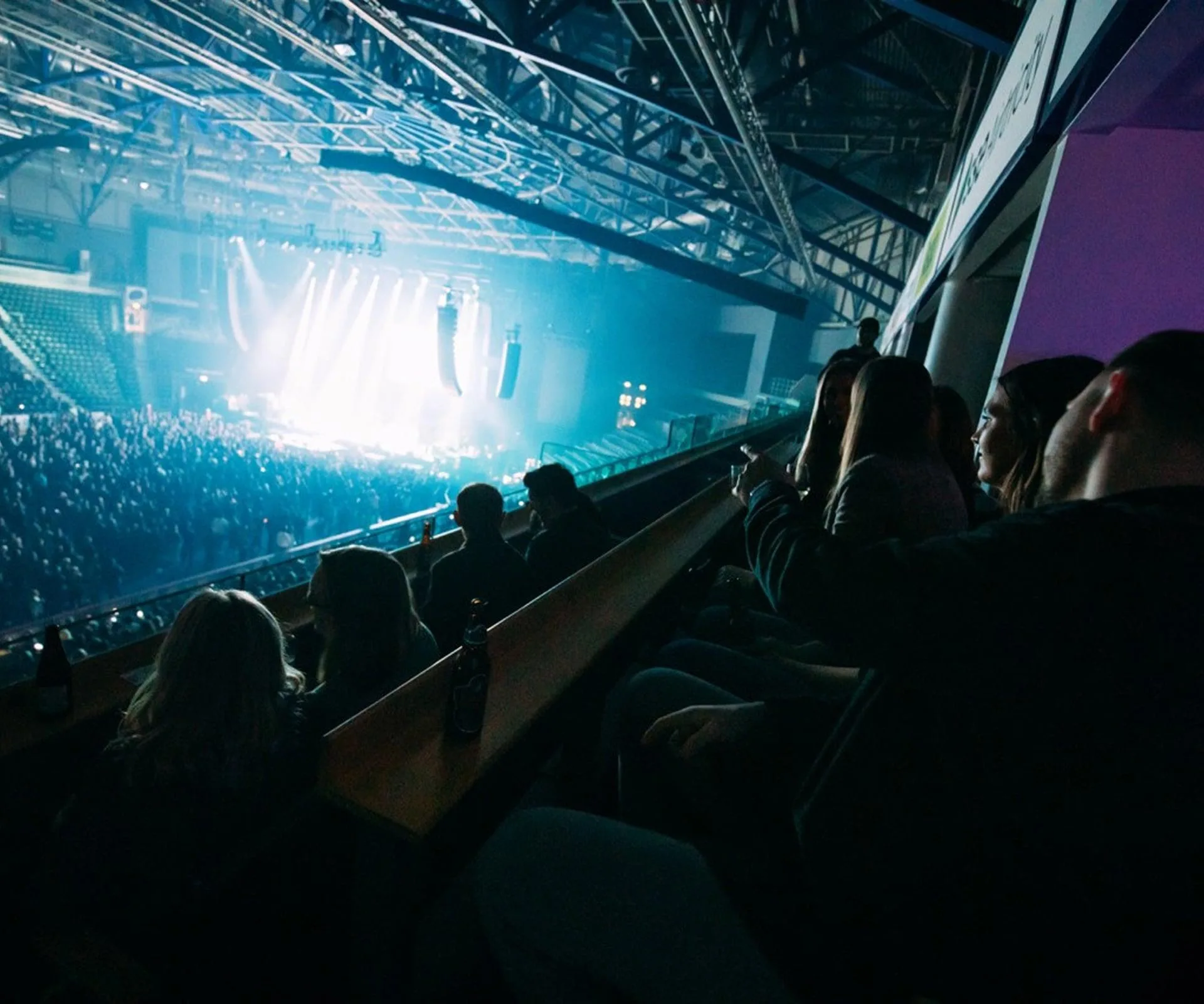 View from suite O2 belfast