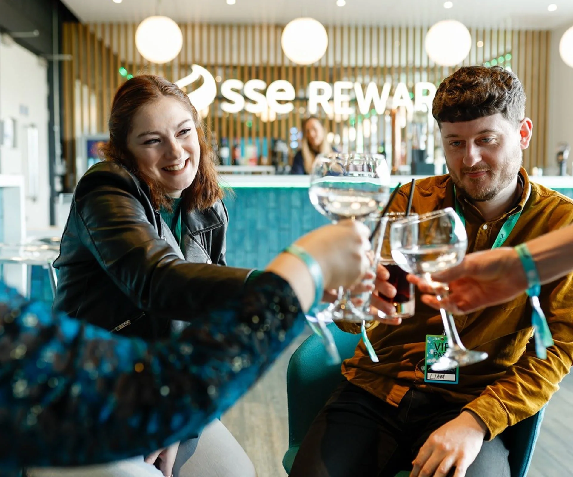 Rewarding vip experience reward lounge